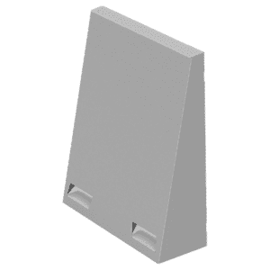 Flexkåpa 160-250 mm rör för ventilation decentraliserad såväl som centralventilation RAL9006